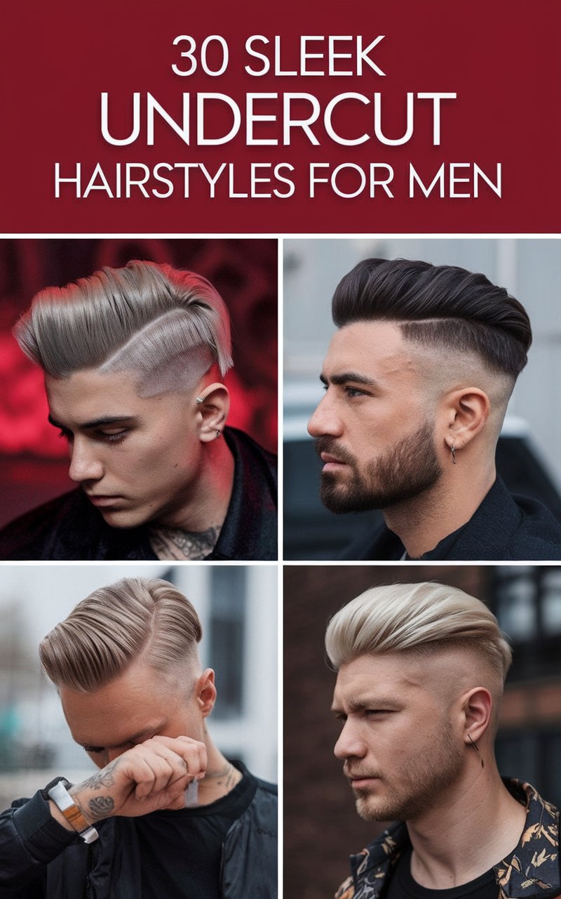 30 Sleek Undercut Hairstyles for Men