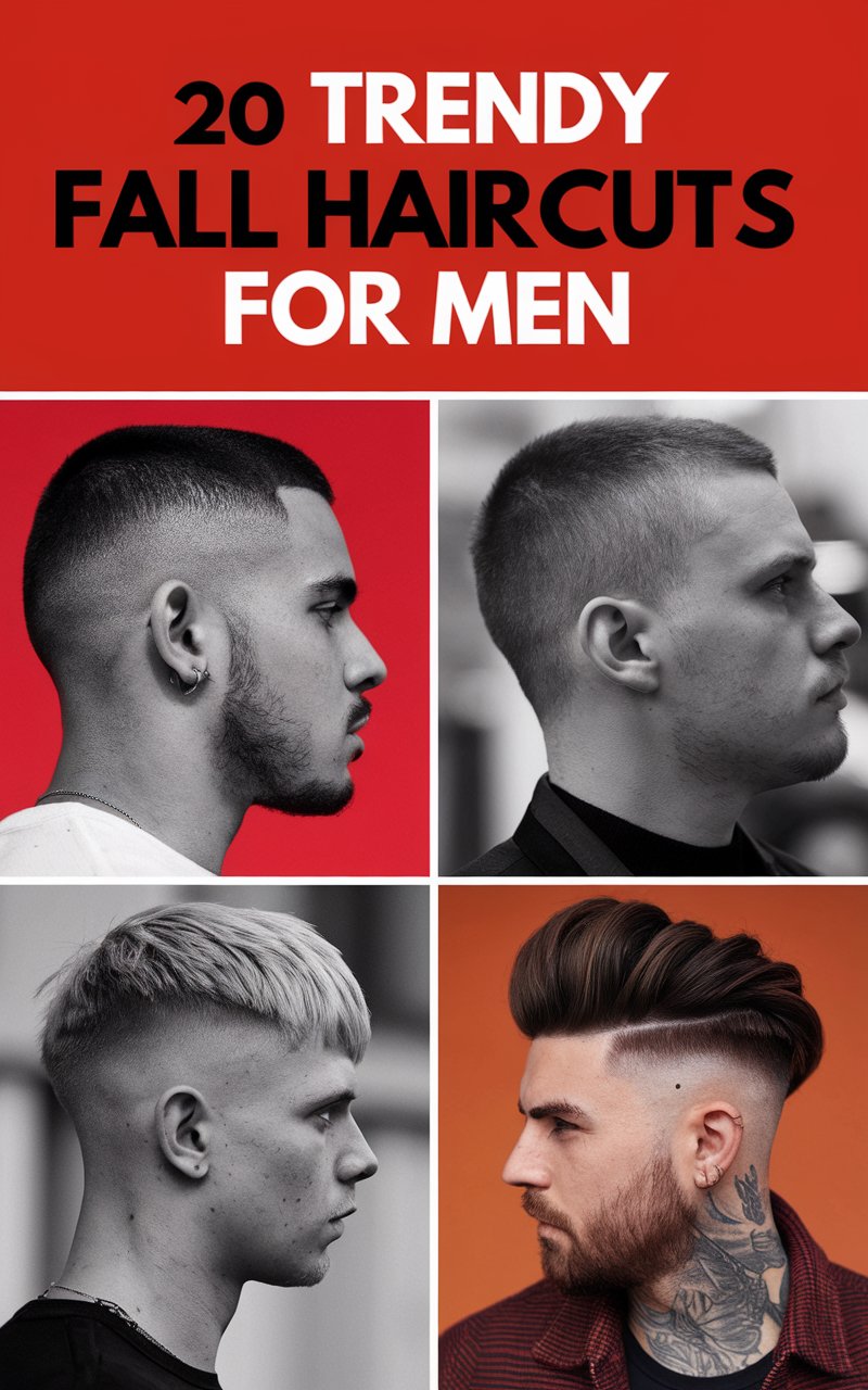 20 Trendy Fall Haircuts for Men