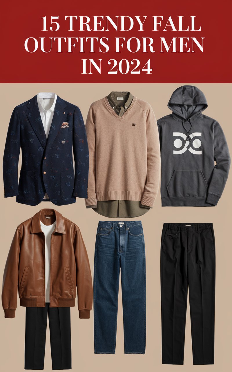 15 Trendy Fall Outfits For Men In 2024