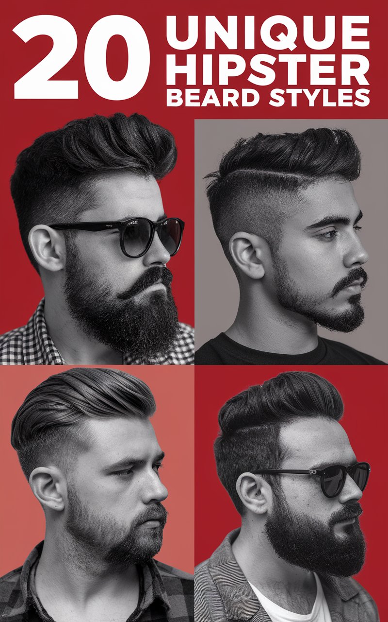 20 Unique Hipster Beard Styles to Inspire Your Next Grooming Choice
