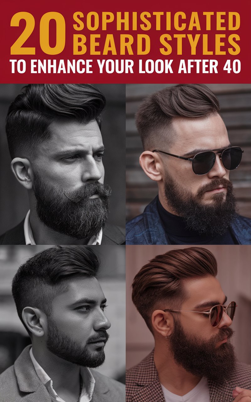20 Sophisticated Beard Styles to Enhance Your Look After 40